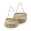 Ensemble de 2 paniers en ruppie maritime
