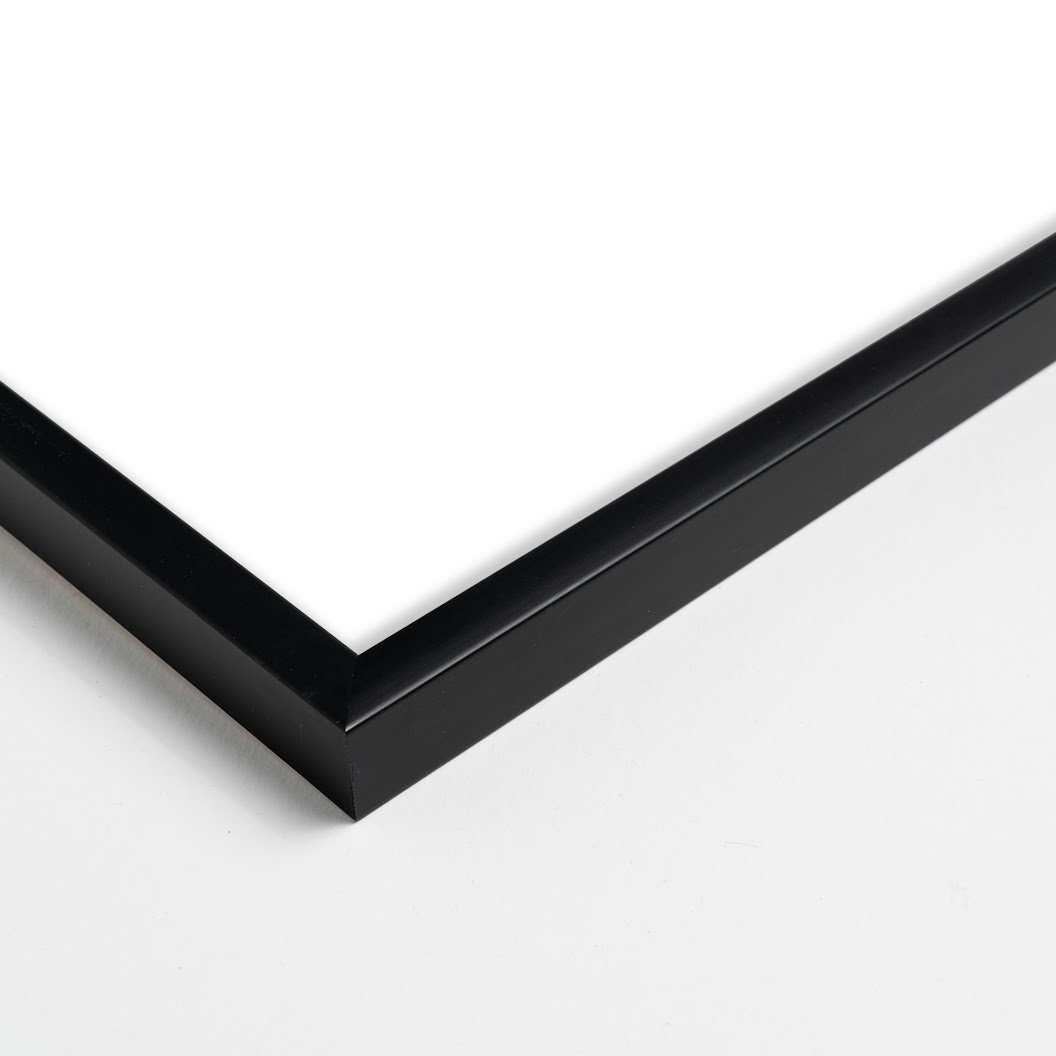 Curvy by Driftway Studio, Black, 30" H x 30" W x 1.25" D
