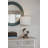 Claverton 27'' Turtle Coastal Seaside Table Lamp 3-Way Switch - Linen Shade