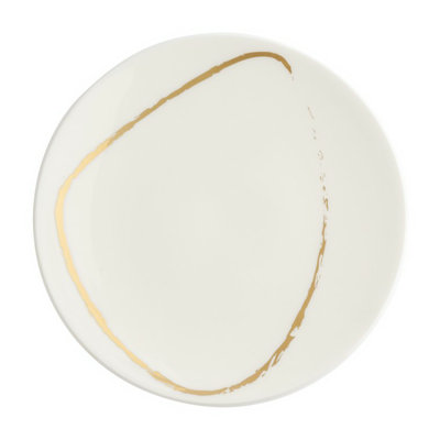 Sketch Handmade China Bread and Butter Plate