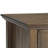 Bedside Table - Rustic Natural Aged Brown