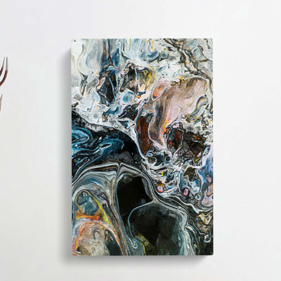 Shadows In Abstract - Wrapped Canvas