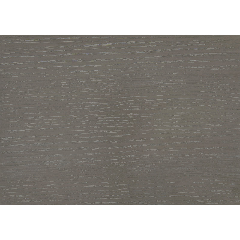Élégant lit à finition grise avec tête de lit capitonnée et mobilier de chambre à coucher moderne en bois 1pc