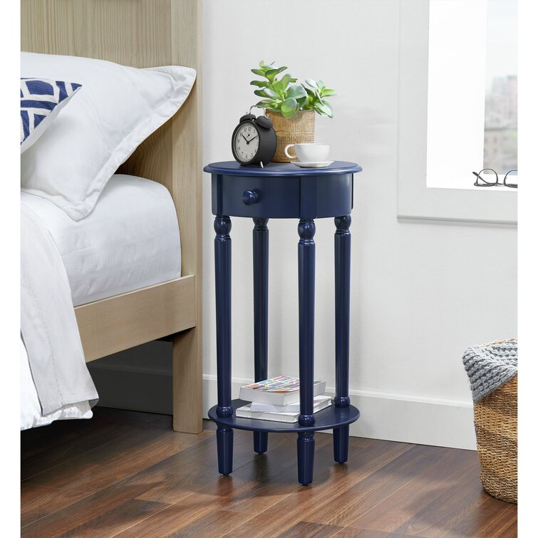 1 - Drawer Nightstand in Blue