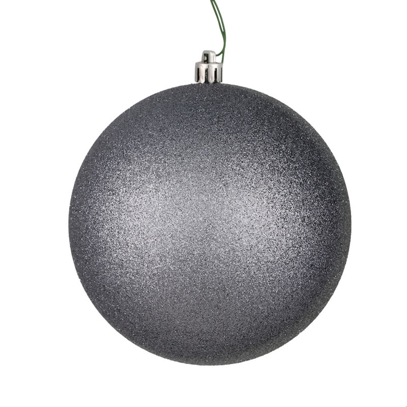 Ornement boule des Fêtes, Calcaire, H 2,4 po x l 2,4 po x P 2,4 po