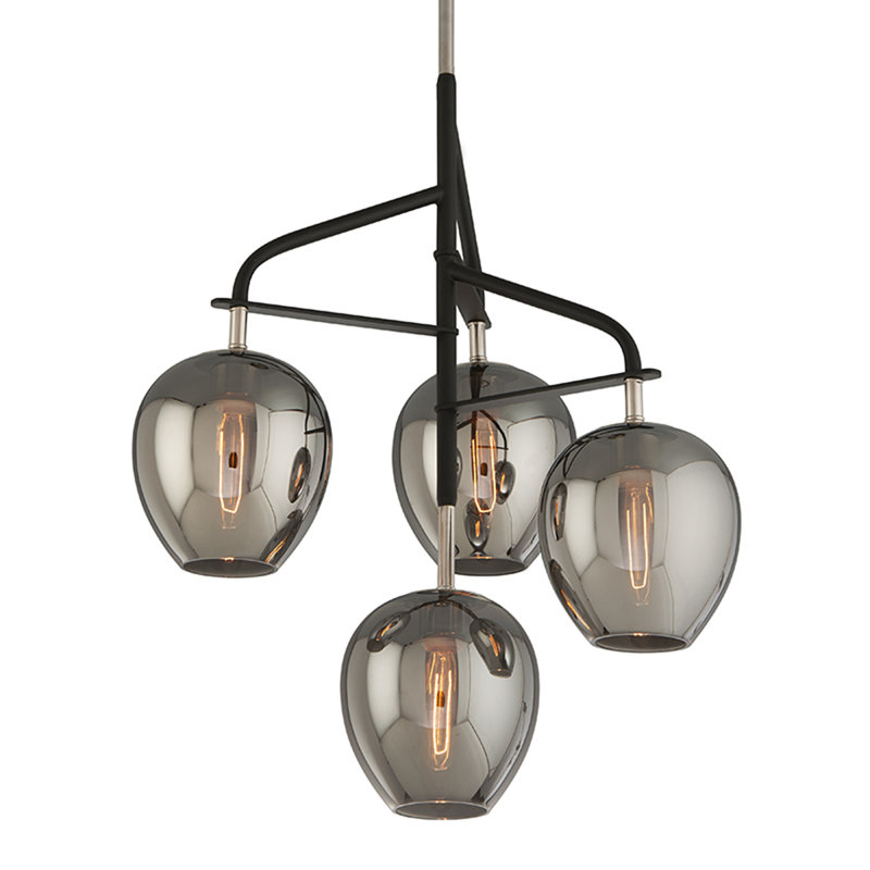 Odyssey 4 - Light Sputnik Modern Linear Chandelier, Large