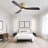 52 Inch Ceiling Fan Natural 3 Solid Wood Fan Blade Noiseless Reversible Dc Motor Remote Control For Living Room-1209963528-1209963575