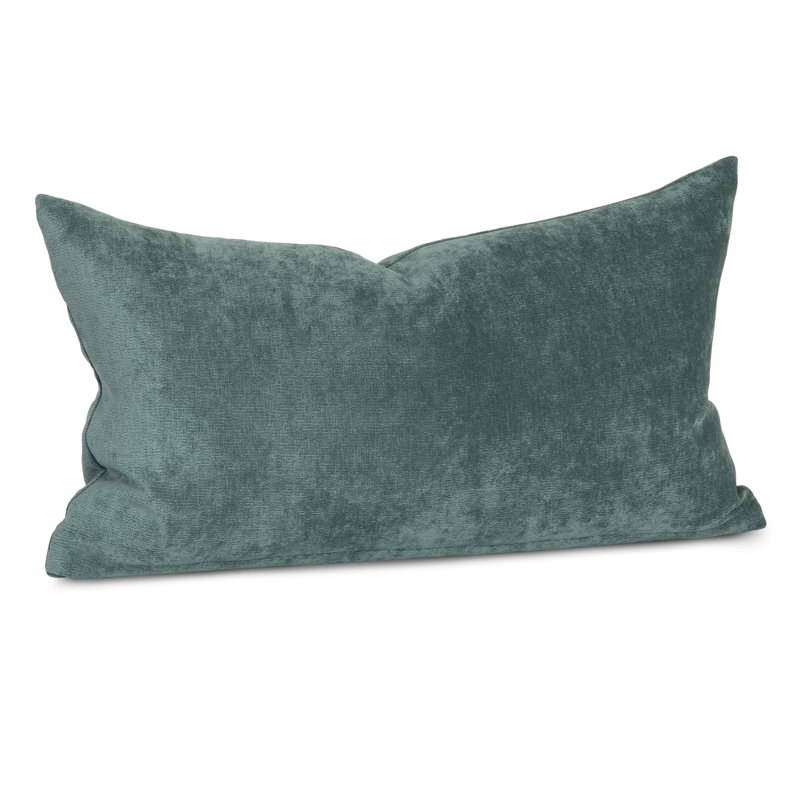 Wein Throw Pillow Cover & Insert, Coffee Bean, Rectangle 12"H x 21"W, Feather
