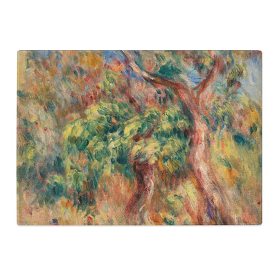 Landscape Vol.3 by Pierre-Auguste Renoir Chopping Board