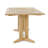 Rectangular Teak Solid Wood Outdoor Dining Table , 72 " W 36 " D