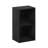 Furinno Pasir 2-Tier Open Shelf Bookcase, Blackwood-1134752020-1135729354