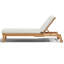 Haven Outdoor Teak Chaise Lounge-71550159