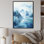 Latayvia Alaska Glacial Reflections, reproduction d'art sur toile