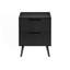 Table de chevet moderne avec 2 tiroirs de rangement, table d'appoint-176856194