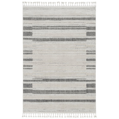 Tapis tissé à la machine HomeRoots