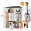 Cage pour chat Eseosa