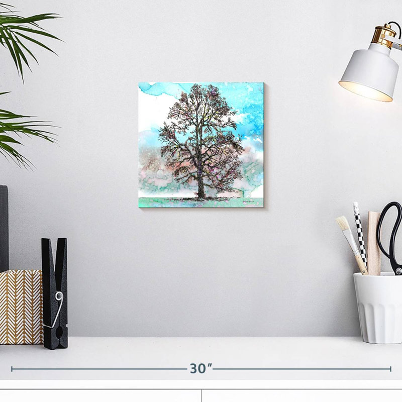 Harnek Tree Line I, H 10 po x l 10 po