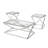 Abbotsen 3 - Piece Glass Top Living Room Table Set