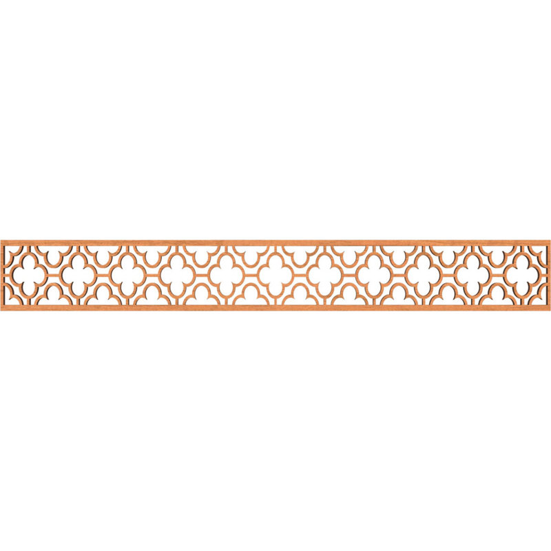 Moulure de Chicago, Cerisier, H 6 po x l 46,5 po x P 0,375 po