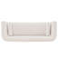 Canapé en chenille 96 po crème-1165971476