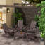 Joubert Outdoor Square HDPE Coffee Table-1705929130