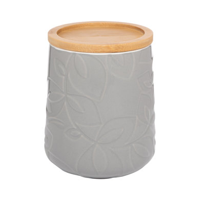 Catherine Lansfield, Inga - Grey Storage Jar
