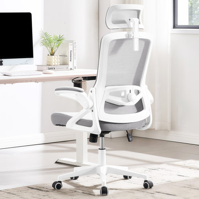Ergonomic Mesh Office Chair, 400LB High Back Desk Chair with Adjustable Lumbar Support,olling work Swivel Desk Chair for Office by Inbox Zero