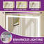 Aldrena Iron Rectangle Floor Mirror