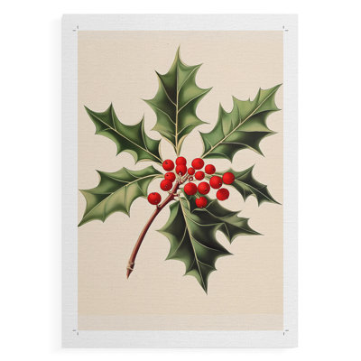 Christmas Holiday Art -Series 2-XXII -Canvas Print Only - NOT FRAMED