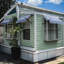 Auvent fixe en acrylique avec accoudoirs en fer Awntech New Orleans-28213137-111655846