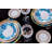 Gold Exotic 6.65'' Porcelain China Appetizer Plate