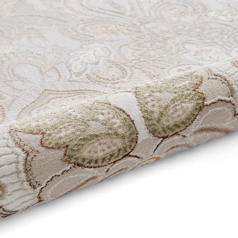Laurence Llewelyn-Bowen Cathkin Damask Rug, Rectangle 160cm x 230cm