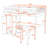 Wooden Loft Bed With Built-In-Desk And Stairs-52340989-52340991
