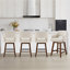 Tabouret de comptoir rembourré Lainey-104838744
