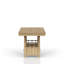 Table de comptoir - finition caramel