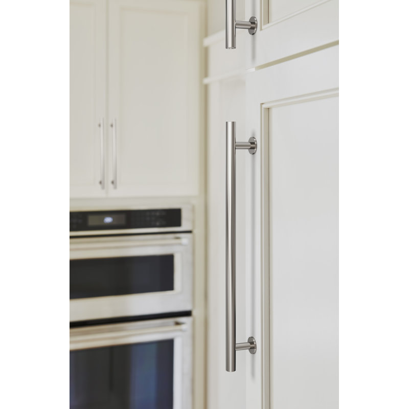 Radius Bar Pull, 8.8125, Polished Nickel