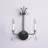 Overbey Candle Wall Light-375960098