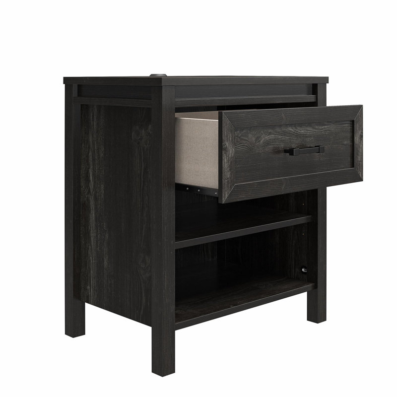 Table de chevet Beaumont, Noir