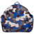 Nylon doux - bleu camouflage et brun est en rupture de stock