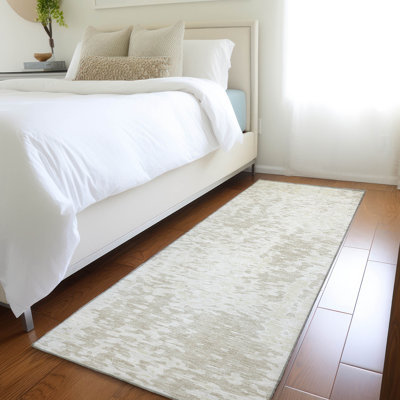 Tapis ivoire Prisco lavable à la machine de qualité supérieure