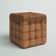 Elgin 18" Wide Genuine Leather Tufted Square Cube Ottoman