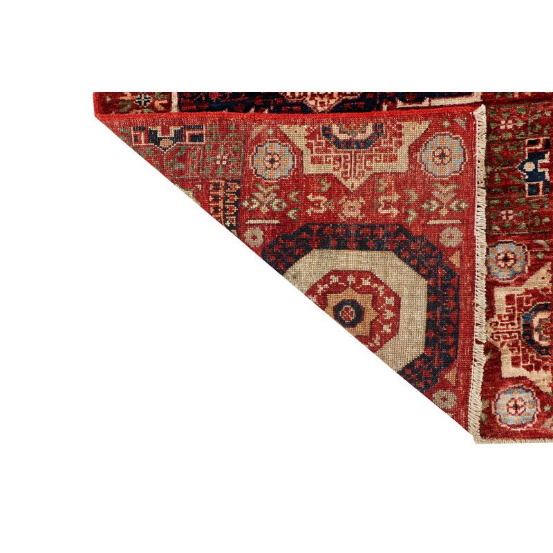 Hand Woven Wool Geometric Area Rug