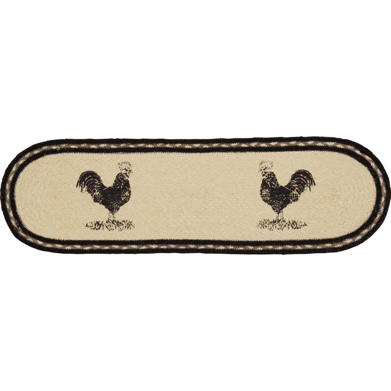 Tapis d'escalier Sawyer Mill Classic, Oval 8,5 po x 2 pi 3 po
