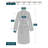 Yasmeli Fleece Mid-Calf Bathrobe with Pockets and Hood-924626991