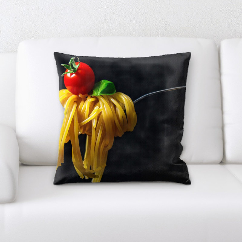 Coussin spaghetti