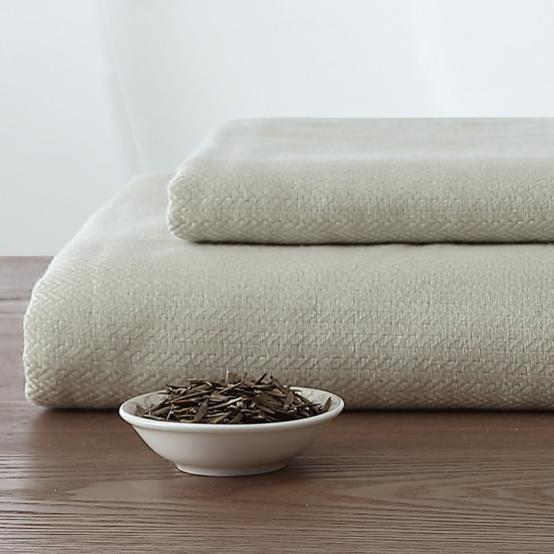Uchino Natural Dyed Bath Towel Tea, Tea