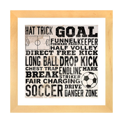 Sports Type III - reproduction d'art textuel