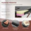 Lit pliant simple 35,5 po avec matelas Loremarie