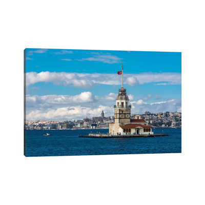 Maiden Tower, Istanbul by Nejdet Duzen - Wrapped Canvas Print