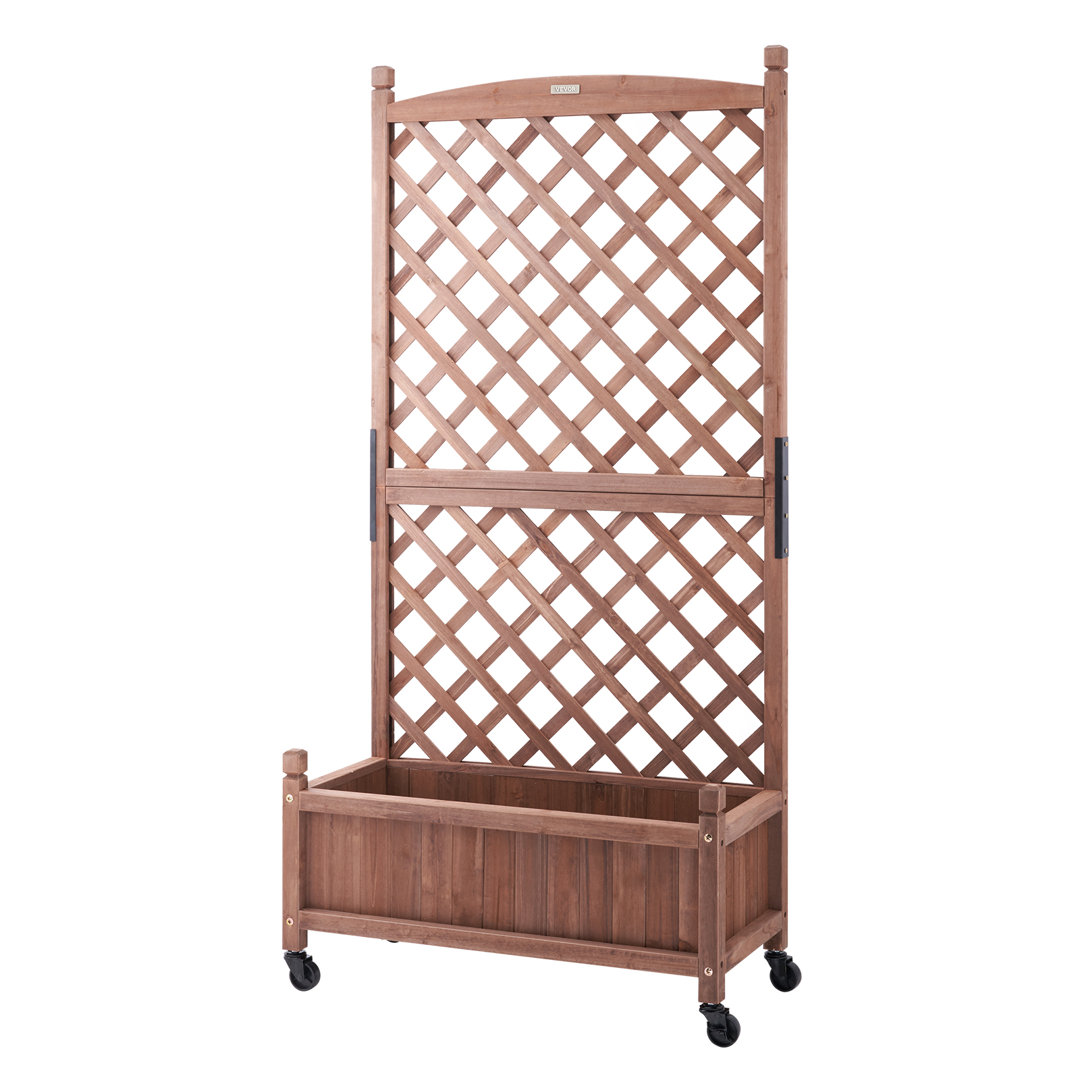 Camillia Wood Planter Box Millwood Pines